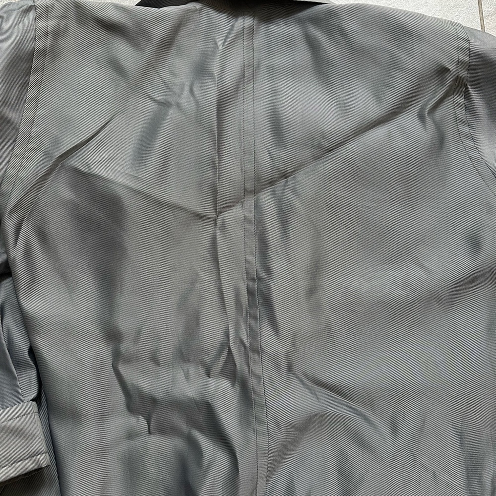Ellen Tracy Women's Silver Trench Coat - Picture 13 of 13